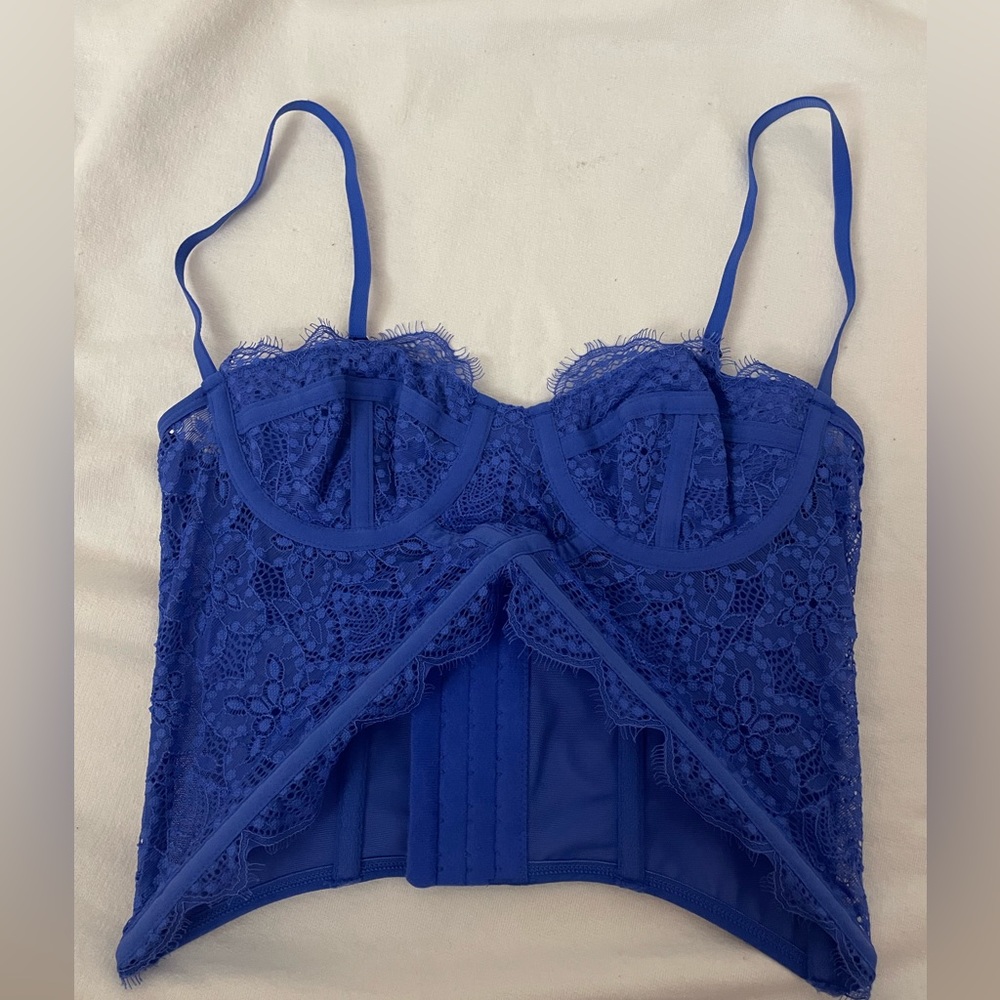 Urban Outfitters out from under corset top